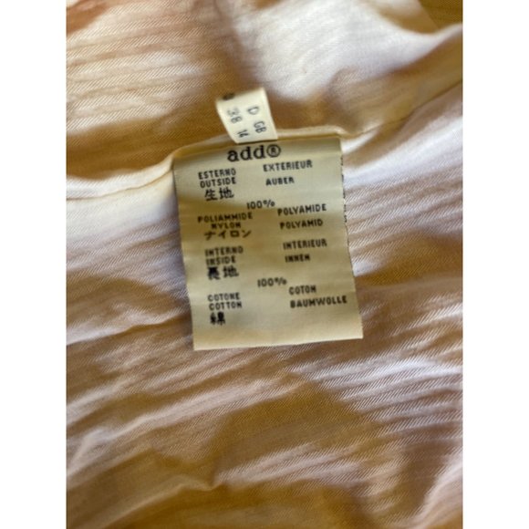 NWT ADD Scarlet Red Trench Jacket Coat Size 6 - Picture 7 of 8